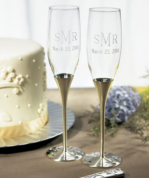 Venice Toasting Flutes